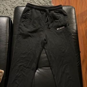 Balmain women’s sweatpants straight leg